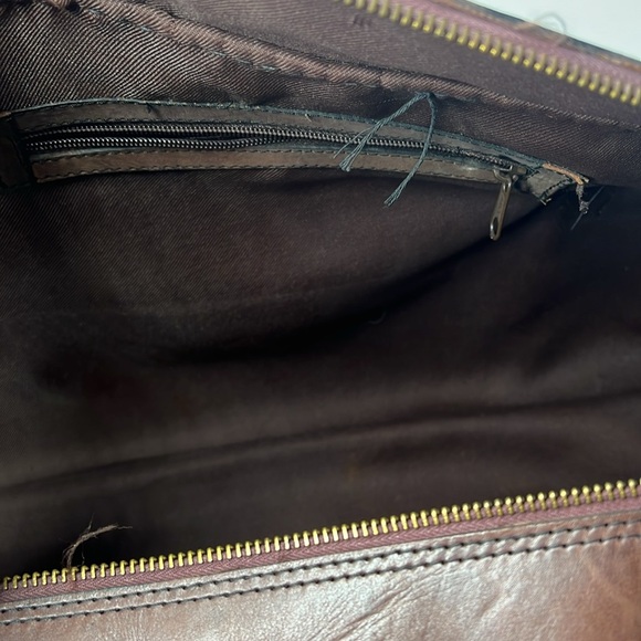 Leather Tightly Woven Wicker Extra Large Double Handle Shoulder Strap Travel Bag - Picture 16 of 16